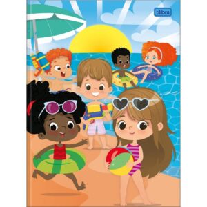 Caderno Brochurao Capa Dura Kids 48FLS. Feminino - Imagem 2