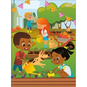 Caderno Brochurao Capa Dura Kids 48FLS. Feminino - Imagem 3