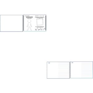 Caderno Desenho Univ Capa Dura Kids 48FLS. Masculino - Imagem 2