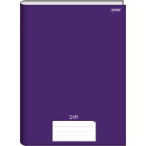 Caderno Brochurao Capa Dura Stiff 96FLS. Univ. Lilas - Imagem 1