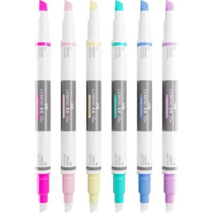 Caneta Marca Texto Cis Lumini Ex Slim 6 Cores - Imagem 3