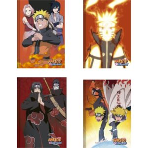 Caderno Brochurao Capa Dura Naruto 80FLS. - Imagem 1