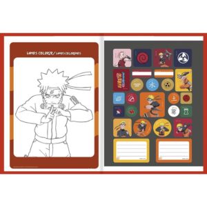 Caderno Brochurao Capa Dura Naruto 80FLS. - Imagem 3