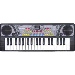 Instrumento Musical Teclado com Microfone C/37TECL - Imagem 1