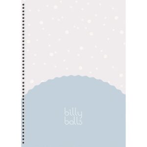 Caderno 01X1 Capa Dura Billy Balls 80FLS. - Imagem 3