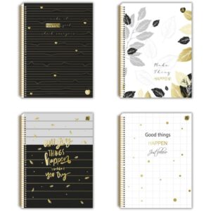 Caderno 10X1 Cp.dura Colegial Happen Glitter 160FLS. - Imagem 1