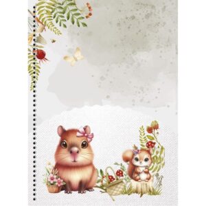 Caderno 01X1 Capa Dura So Cute 80FLS. - Imagem 2