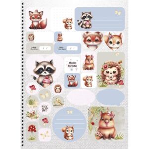 Caderno 01X1 Capa Dura So Cute 80FLS. - Imagem 3