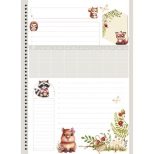 Caderno 01X1 Capa Dura So Cute 80FLS. - Imagem 4