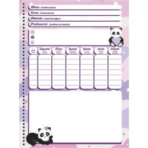 Caderno 10X1 Capa Dura My Friend 160FLS. - Imagem 4