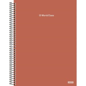 Caderno 01X1 Capa Dura World Class 80F - Imagem 1
