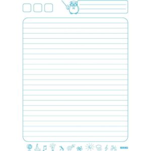Caderno Linguagem Capa Dura Dominguinhos Costurado 40F - Imagem 2