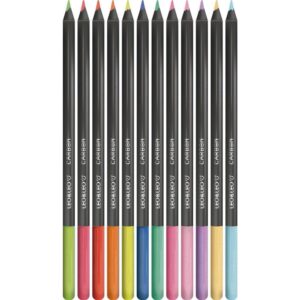Lapis de Cor Redondo Carbon Line 12COR. Neon/Pastel - Imagem 2