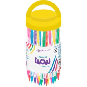 Lapiseira 0.7MM Wow Fun Metal Graf/BORRAC.6COR - Imagem 1