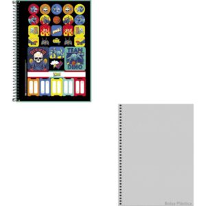Caderno 01X1 Capa Dura Show 80FLS. Masculino - Imagem 2