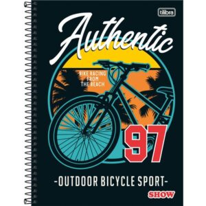 Caderno 16X1 Capa Dura Show 256FLS. Masculino - Imagem 3