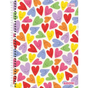 Caderno 16X1 Capa Dura Show 256FLS. Feminino - Imagem 4