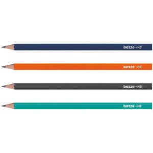 Lapis Preto Sextavado Bazze Hb Cores - Imagem 2