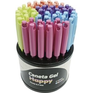 Caneta Gel Happy 0.7MM 5CORES - Imagem 1