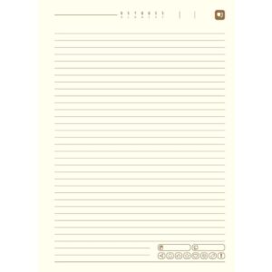 Caderno 01X1 Capa Dura Kraft Black 80FLS. I.a - Imagem 7