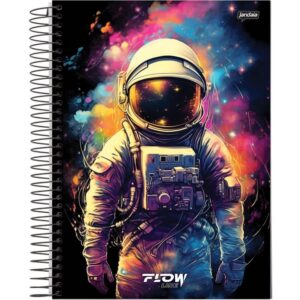Caderno Espiral 1/4 Capa Dura Flow 80FLS. - Imagem 3