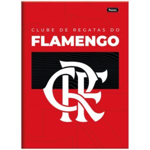 Caderno Brochurao Capa Dura Flamengo 80FLS. - Imagem 4
