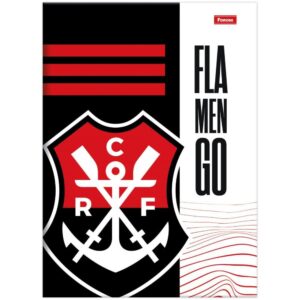 Caderno Brochurao Capa Dura Flamengo 80FLS. - Imagem 5