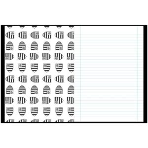 Caderno Brochurao Capa Dura Flamengo 80FLS. - Imagem 6