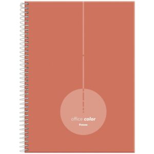 Caderno 01X1 Capa Dura Office Color 80FLS. - Imagem 3