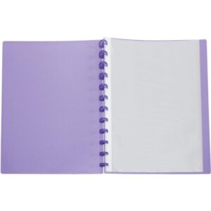 Pasta Catalogo A4 Candy PP 30 Env. Rosa/Lilas - Imagem 2