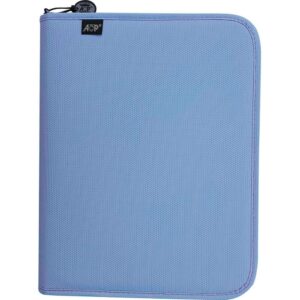 Fichario com Ziper Sweet Azul C/Estojo+div 96FLS - Imagem 1