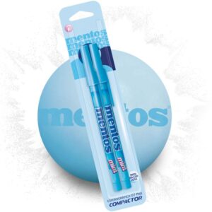 Caneta Esferografica Mentos Pop 0.7MM F.azul Bl.c/2 - Imagem 3