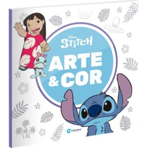 Livro Infantil Colorir Arte e Cor Stitch 27X27CM 36P - Imagem 1