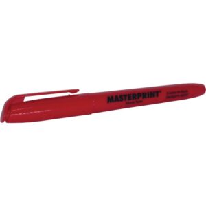 Caneta Marca Texto Mp 612 Vermelha - Imagem 2
