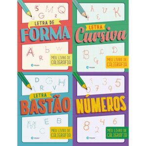 Livro Caligrafia Divertida 16PGS 20X27CM - Imagem 1