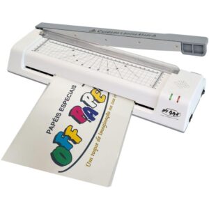 Maquina Plastificadora A3 3EM1 C/Guilhotina 220V Br - Imagem 2