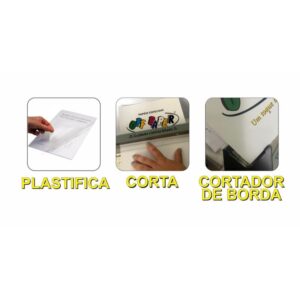 Maquina Plastificadora A3 3EM1 C/Guilhotina 220V Br - Imagem 4