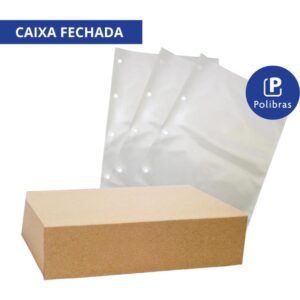 Envelope Plastico Oficio 4FUROS Fino 0,06MM - Imagem 1