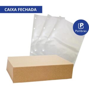 Envelope Plastico Oficio 4FUROS Grosso 0,15MM - Imagem 1