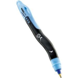 Caneta Esferografica Vision Pen P/Canhoto 1MM Azul - Imagem 4