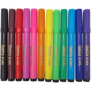 Caneta Hidrografica Jumbo Big 12 Cores Lavavel - Imagem 2