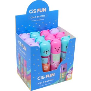 Cola em Bastao Cis Fun 13G 3 Cores - Imagem 1