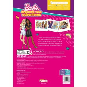 Livro Infantil Colorir Mega Kit Barbie Ler e Colorir - Imagem 2