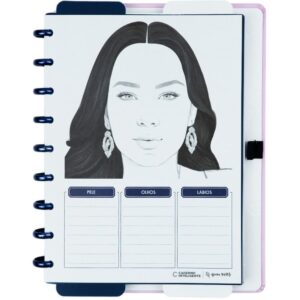 Caderno Inteligente Medio Bruna Tavares Dream 80FLS. - Imagem 3