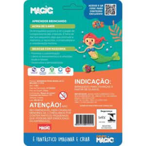 Massa para Modelar Criativa Oceano 11PCS Molde e Brinque - Imagem 2