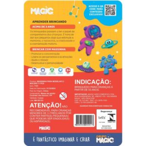 Massa para Modelar Criativa Formas 11PCS Molde e Brinque - Imagem 2