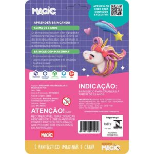 Massa para Modelar Criativa Princesas 11PCS Molde e Brinqu - Imagem 2