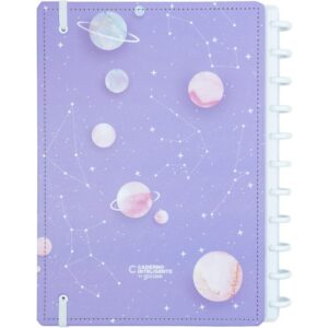 Caderno Inteligente Grande Purple Galaxy By Gocase 80FLS. - Imagem 2