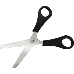 Tesoura Escolar G-0120 Preta 13CM - Imagem 1