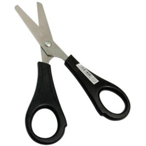 Tesoura Escolar G-0120 Preta 13CM - Imagem 3